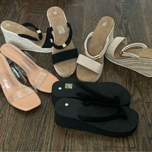 SHOE BUNDLE - Sandals and heels